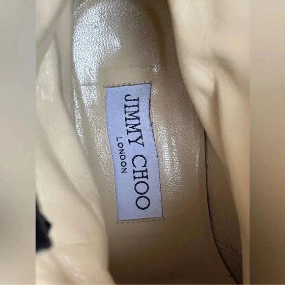 JIMMY CHOO Youth biker ankle boots 38 /7.5 - Picture 11 of 13